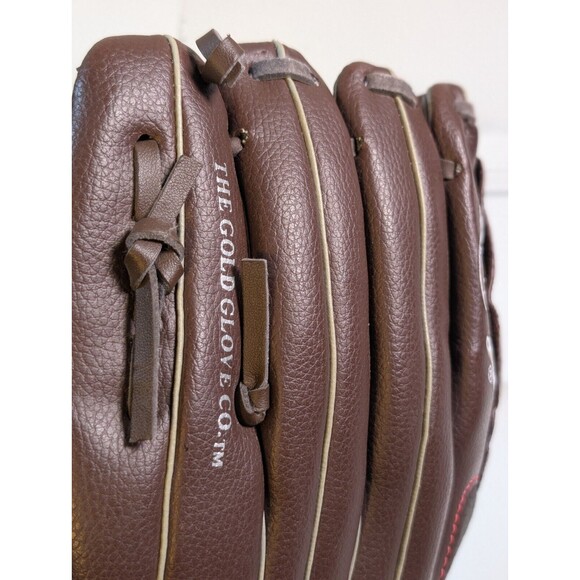 Rawlings FP11T FastPitch 11" Girl Right Hand Throw Softball Glove Brown Pink - Picture 5 of 9